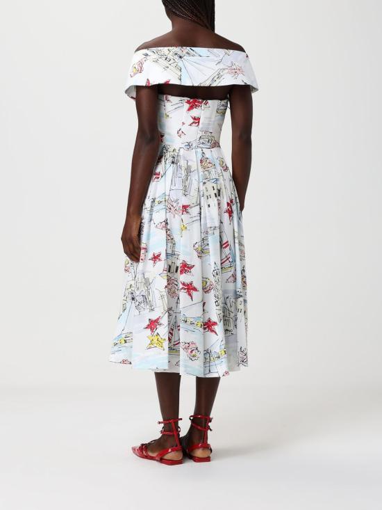 26SS 안토니오 마라스 롱 원피스 MABM367 BI7AZ White - ANTONIO MARRAS