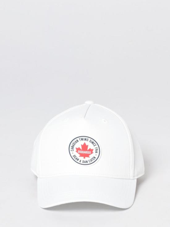 26SS [키즈] 디스퀘어드2 모자 DQ3253D00YT DQ100 White - DSQUARED2