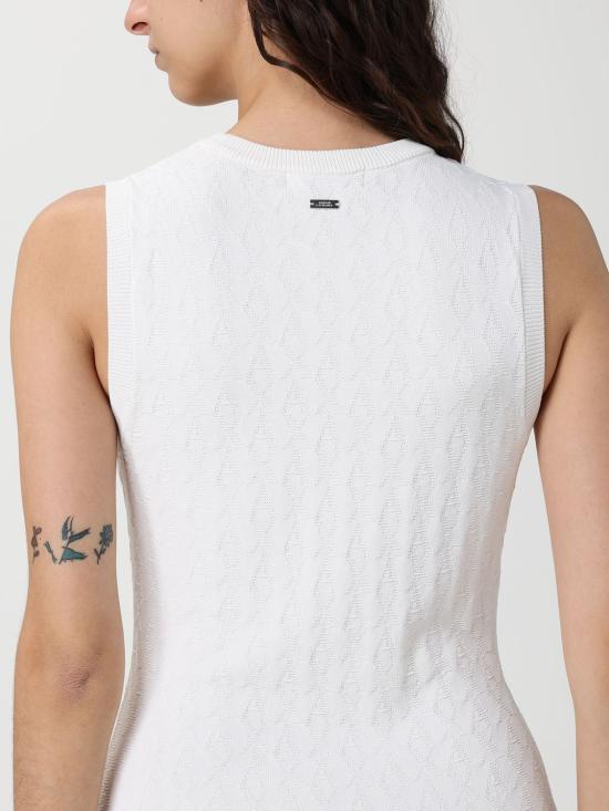 26SS 알마니 롱 원피스 8NYA9AYMH6Z 1130 Yellow Cream - ARMANI