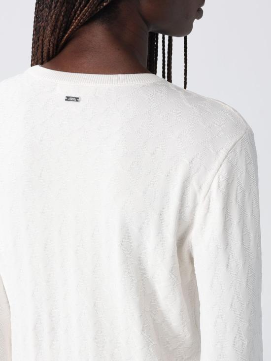 26SS 알마니 스웨터 XW000910AF10352 F0056 Yellow Cream - ARMANI