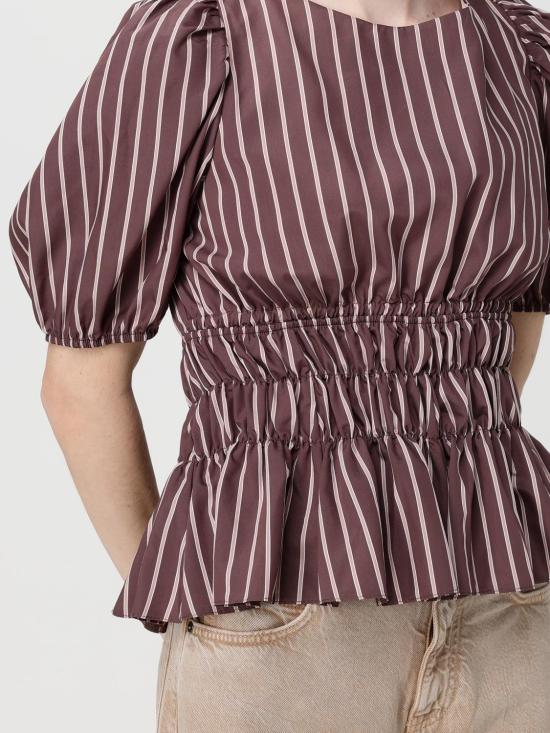 26SS 핑코 블라우스 106674A33Q LN1 Brown - PINKO