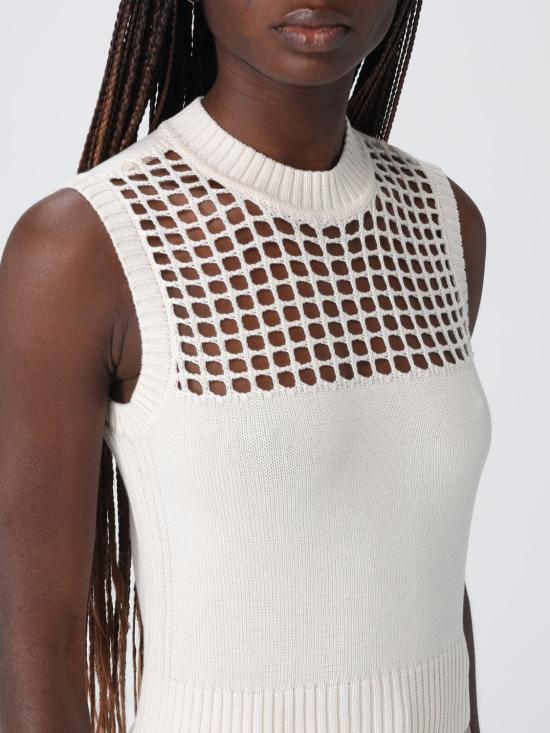 26SS 알마니 민소매 티셔츠 XW001906AF21574 U1003 Yellow Cream - ARMANI