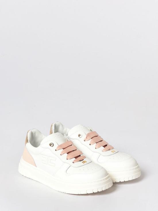 26SS [키즈] 엘리자베타프랜치 스니커즈 F4A9E05230092 B078 Ivory - ELISABETTA FRANCHI