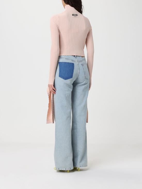 25FW 모스키노 스웨터 0913 8201 1170 Pink - MOSCHINO