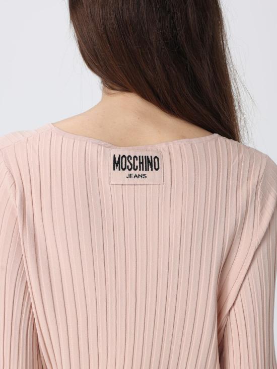 25FW 모스키노 스웨터 0912 8201 1170 Pink - MOSCHINO