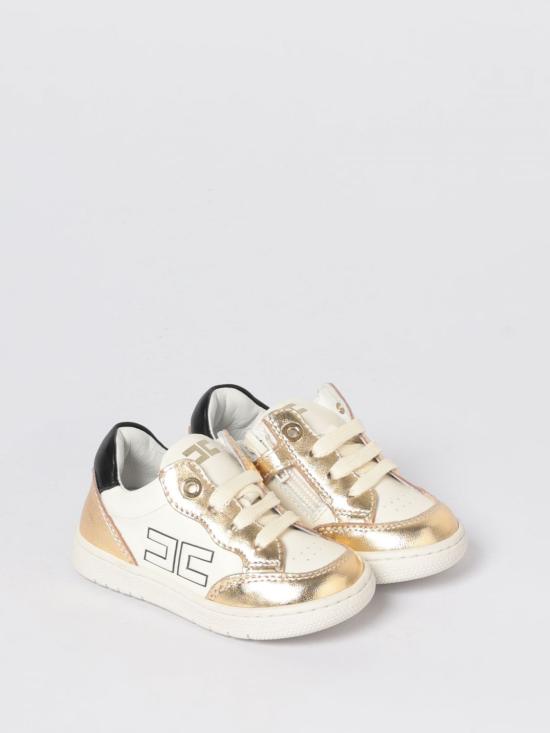 26SS [키즈] 엘리자베타프랜치 스니커즈 F1A9E04960092 B070 Gold - ELISABETTA FRANCHI