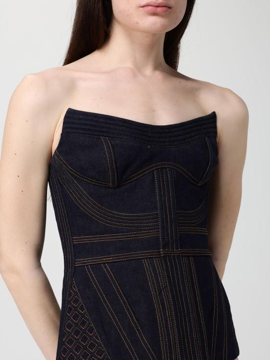 26SS 짐머만 민소매 티셔츠 7255TC261 NHTSKY Blue - ZIMMERMANN