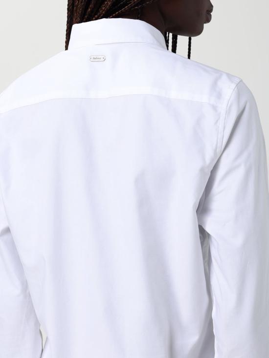 26SS 바버 셔츠 LSH1409 WH33 White - BARBOUR