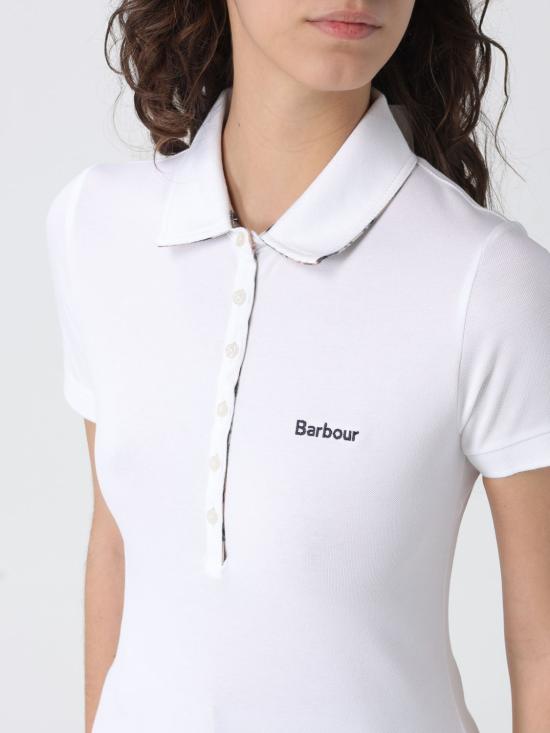 26SS 바버 폴로 티셔츠 LML0634 WH33 White - BARBOUR