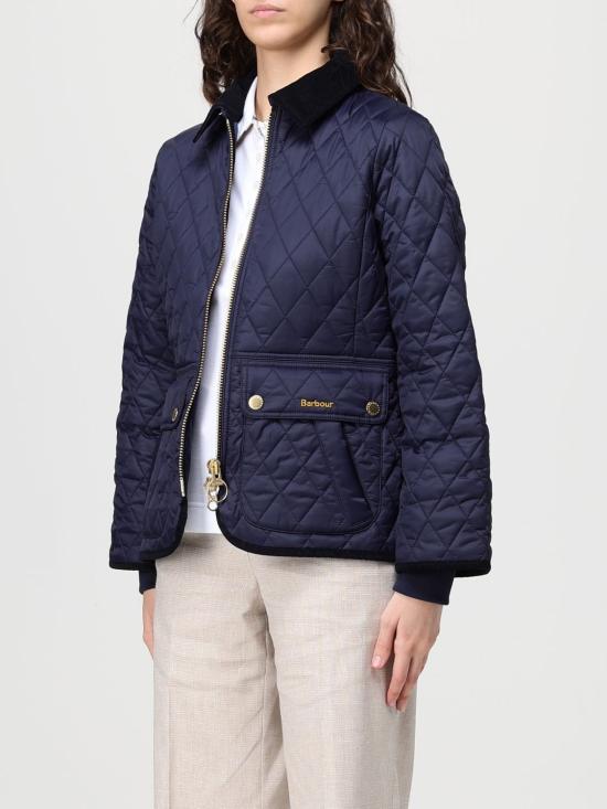 26SS 바버 비드넬 피티드 퀼티드 재킷 LQU1765 NY71 Blue - BARBOUR