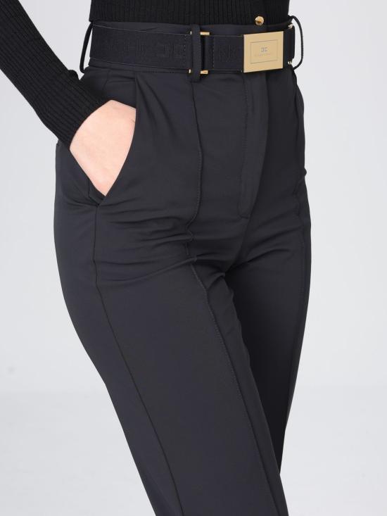 26SS 엘리자베타프랜치 팬츠 PA17261E2 110 Black - ELISABETTA FRANCHI