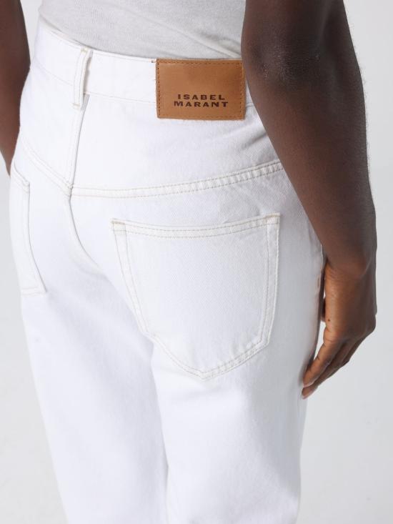 26SS 이자벨마랑 데님 팬츠 PA0639FAD1H04I 20WH White - ISABEL MARANT