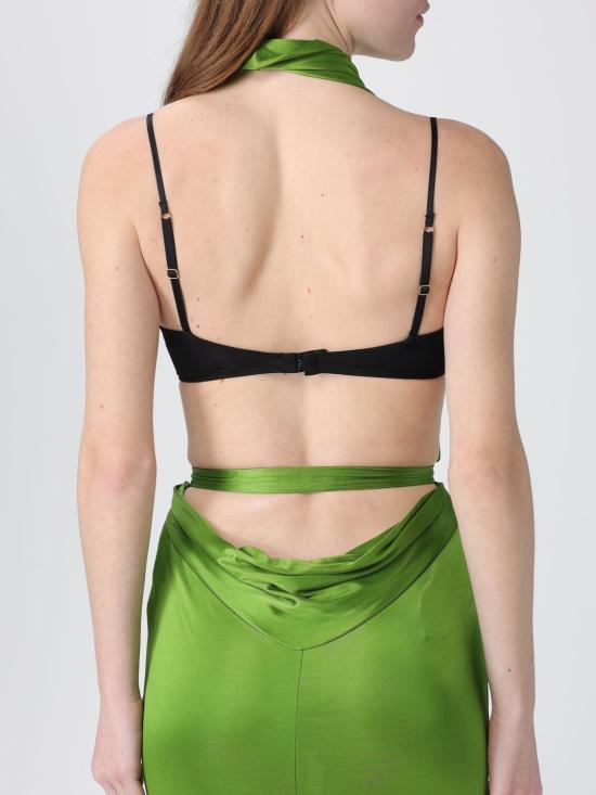 26SS 엘리자베타프랜치 롱 원피스 ABR1361E2 FA1 Black - ELISABETTA FRANCHI