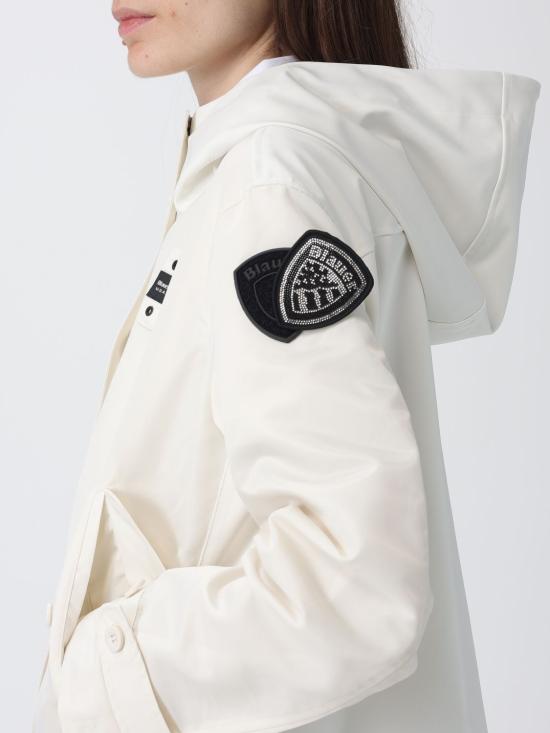 26SS 블라우어 자켓 26SBLDC01219007108 102 White - BLAUER