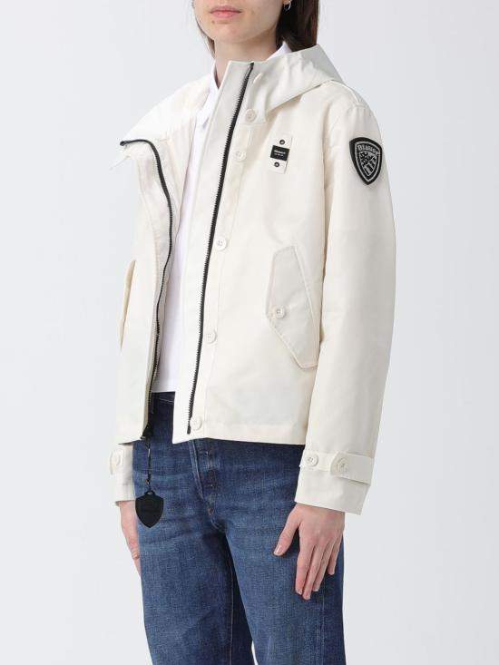 26SS 블라우어 자켓 26SBLDC01219007108 102 White - BLAUER