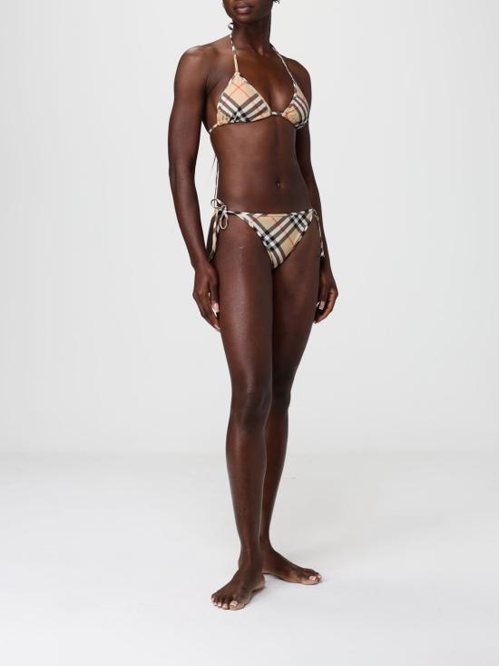 26SS 버버리 체크 비키니 탑 8122512 Nude - BURBERRY