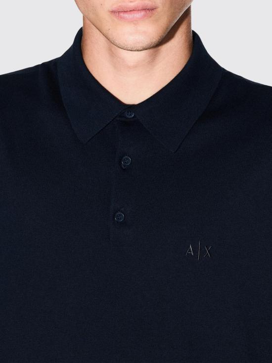 26SS 알마니 폴로 티셔츠 8NZF5DZM3JZ 1510 Blue - ARMANI