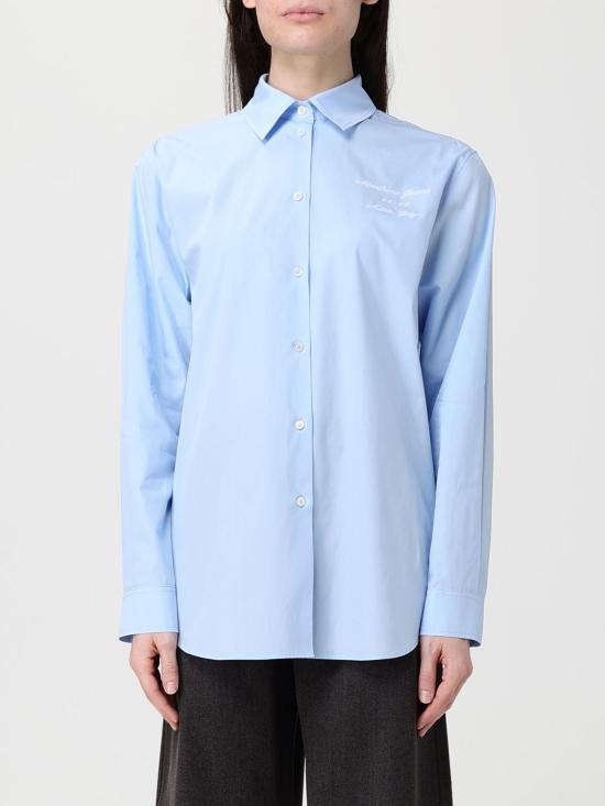 25FW 모스키노 셔츠 0205 8231 1293 Gnawed Blue