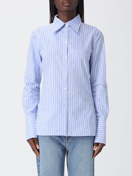 26SS 핑코 셔츠 106481A36J EZB Gnawed Blue