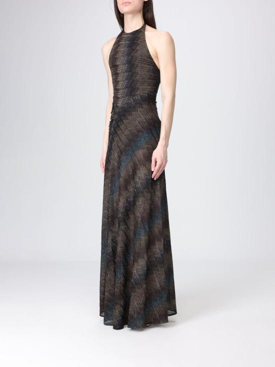 26SS 미소니 롱 원피스 DS26SG1QBR014S S91RN Blue - MISSONI