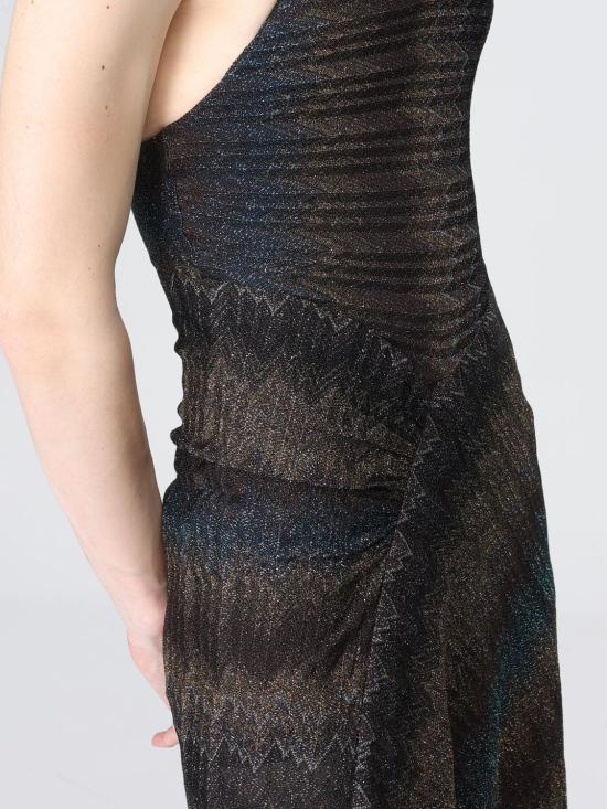 26SS 미소니 롱 원피스 DS26SG1QBR014S S91RN Blue - MISSONI