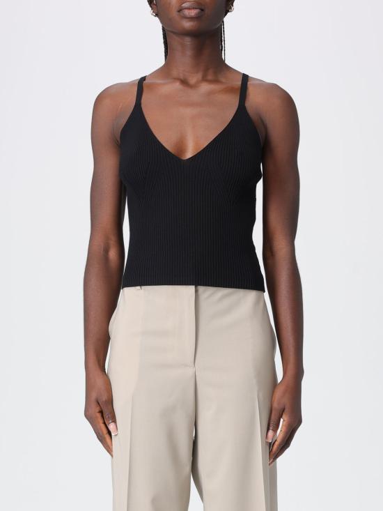 26SS 알마니 민소매 티셔츠 XW001902AF10352 UC001 Black