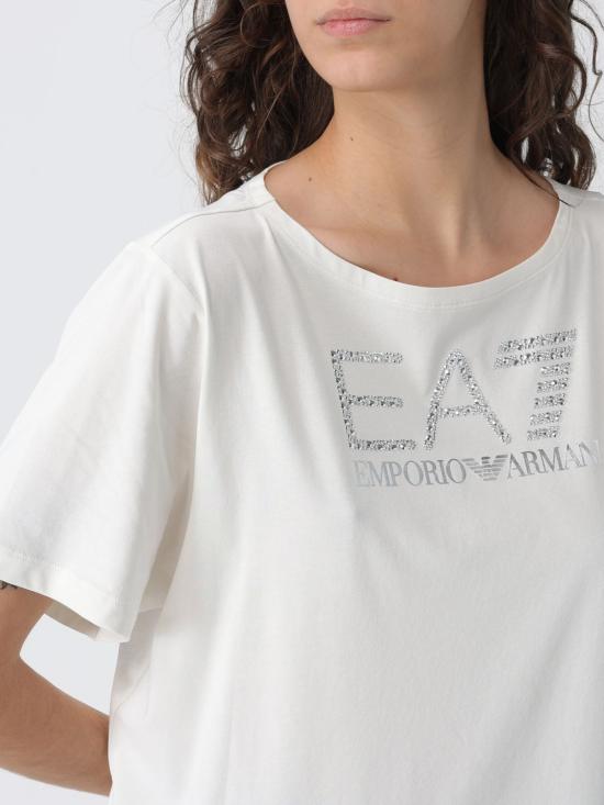 26SS 엠포리오 아르마니 반팔 티셔츠 7W001098AF14880 U1142 White - EMPORIO ARMANI