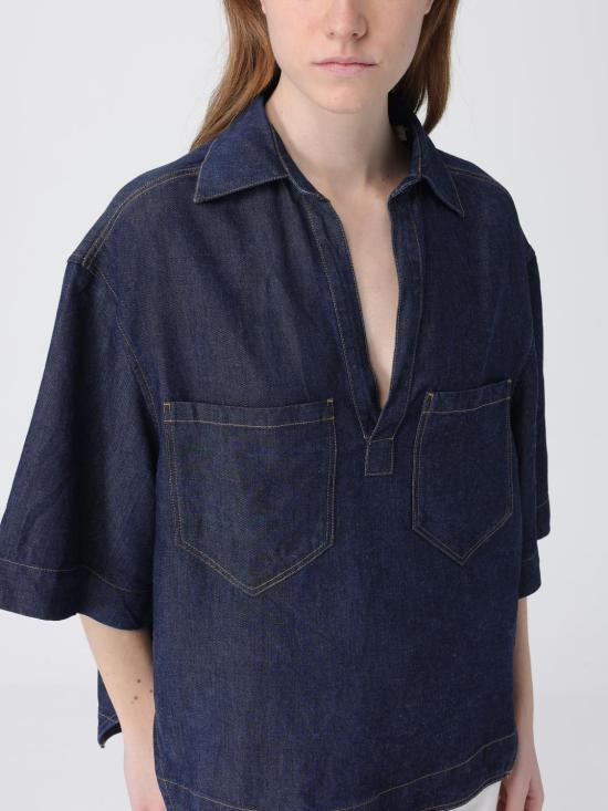 26SS 돈답 데님 셔츠 DC460DFE332DMBS9 800 Blue - DONDUP