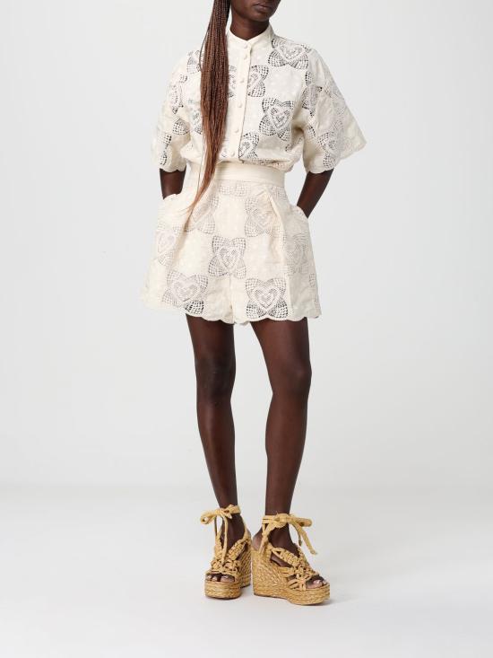 26SS 짐머만 셔츠 5894TRS262 CRMIV Cream - ZIMMERMANN