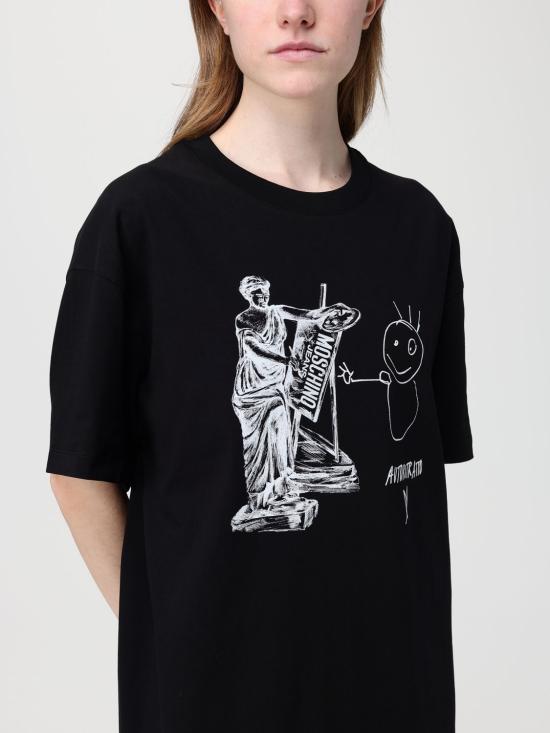 25FW 모스키노 롱 원피스 0455 8236 6555 Black - MOSCHINO