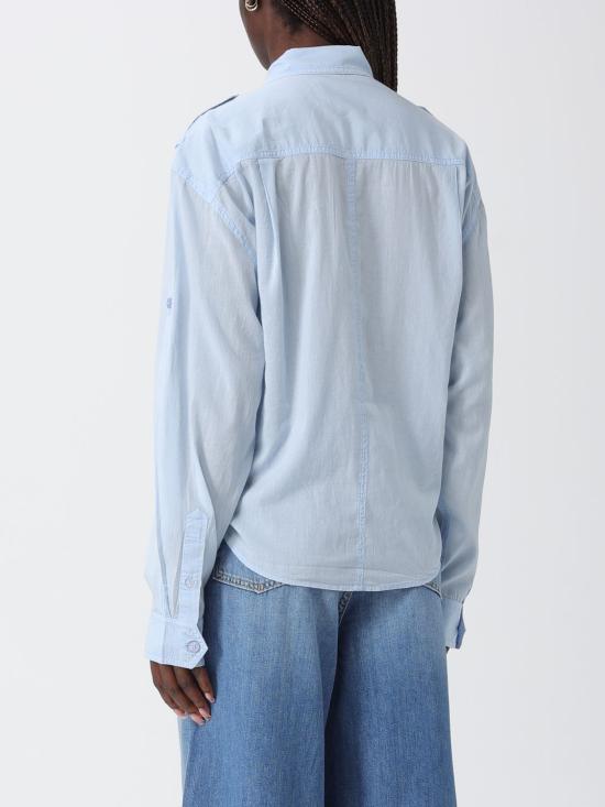 26SS 이자벨마랑에뚜왈 셔츠 CH0304FAD1I05E 30LU Blue - ISABEL MARANT ETOILE