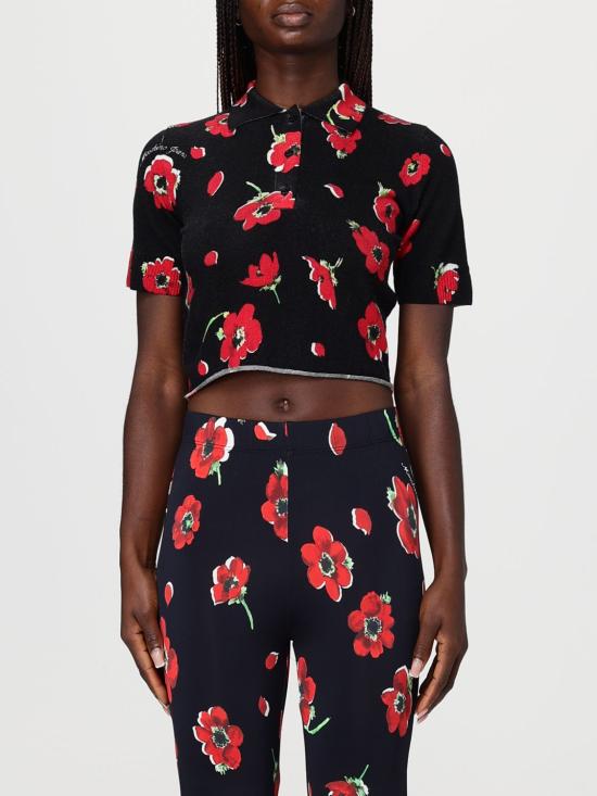 25FW 모스키노 폴로 티셔츠 0907 8200 1555 Black