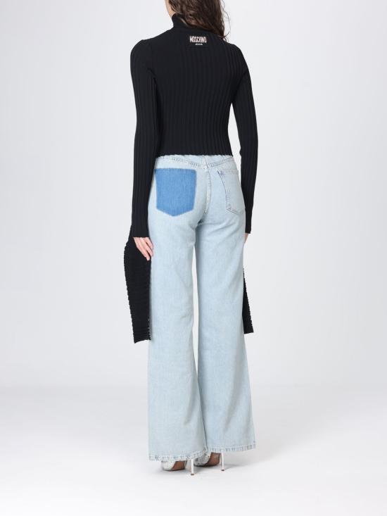 25FW 모스키노 스웨터 0913 8201 1555 Black - MOSCHINO