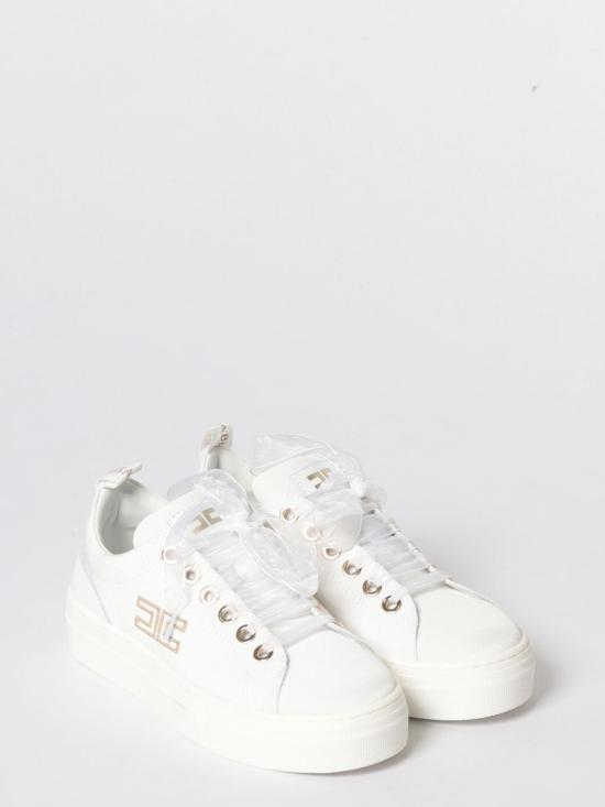 26SS [키즈] 엘리자베타프랜치 스니커즈 F4A9E05281256 139 Ivory - ELISABETTA FRANCHI