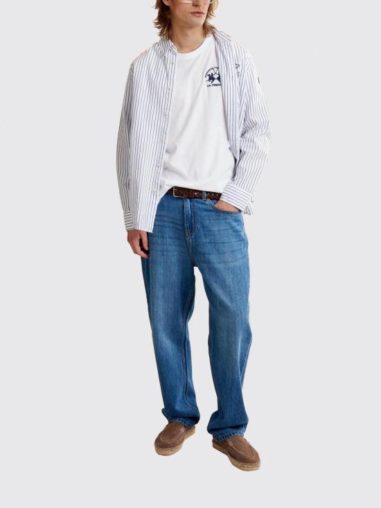 26SS 라 마티나 반팔 티셔츠 MCR009JS388 00001 White - LA MARTINA