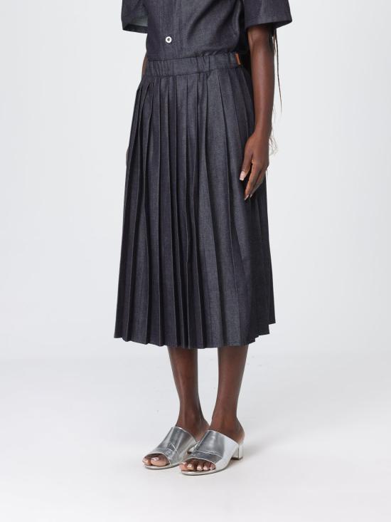 26SS 질샌더 롱 스커트 J40MA0180J46664 010 Grey - JIL SANDER