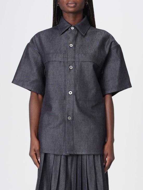 26SS 질샌더 셔츠 J40DL0175J46664 010 Grey