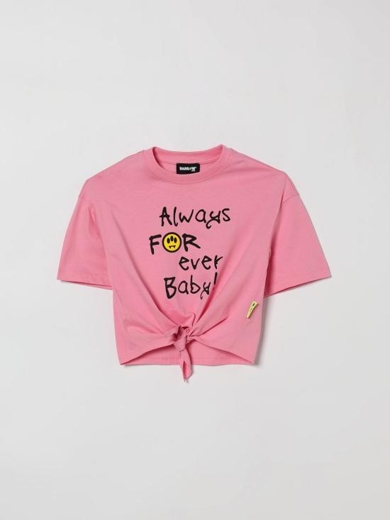 26SS [키즈] 바로우 티셔츠 S6BKJGTH140 BW311 Pink