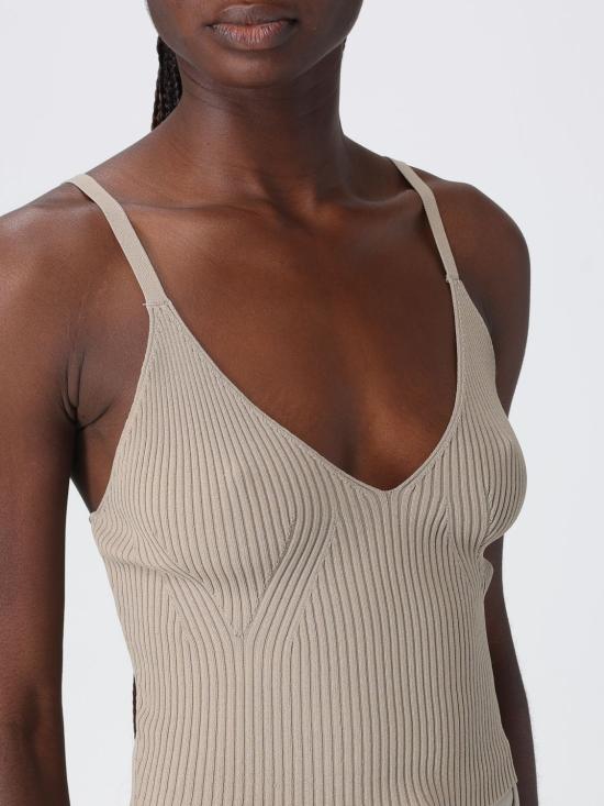 26SS 알마니 민소매 티셔츠 XW001902AF10352 U6223 Sand - ARMANI