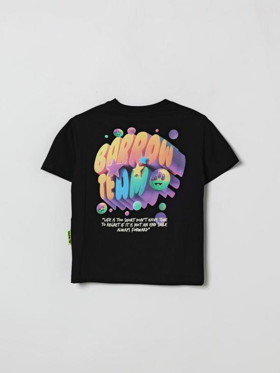 26SS [키즈] 바로우 티셔츠 S6BKJUTH061 110 Black - BARROW