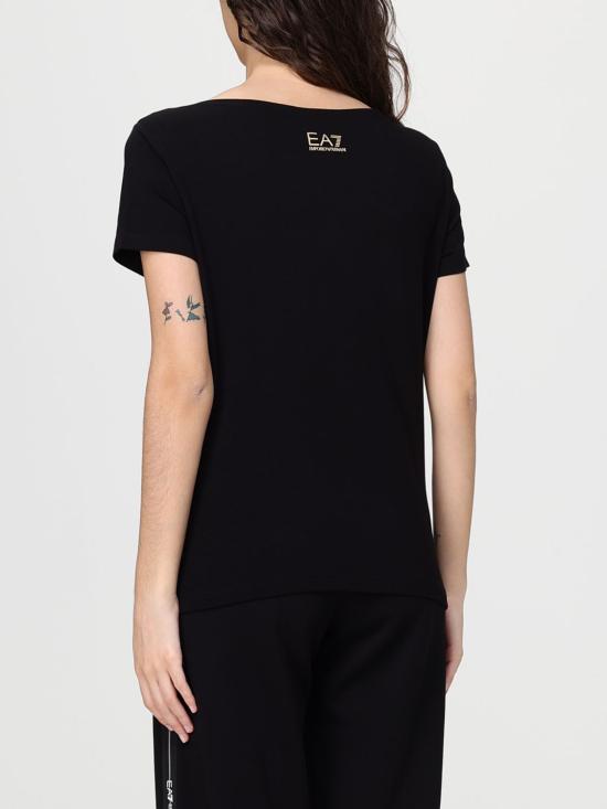 26SS 엠포리오 아르마니 반팔 티셔츠 7W000978AF10373 UC001 Black - EMPORIO ARMANI