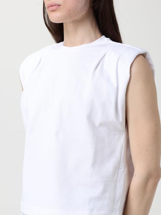 26SS 핑코 민소매 티셔츠 106720A3AR Z04 White - PINKO