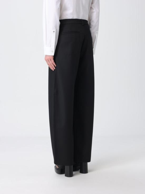 25FW 모스키노 스트레이트 팬츠 0304 8218 0555 Black - MOSCHINO