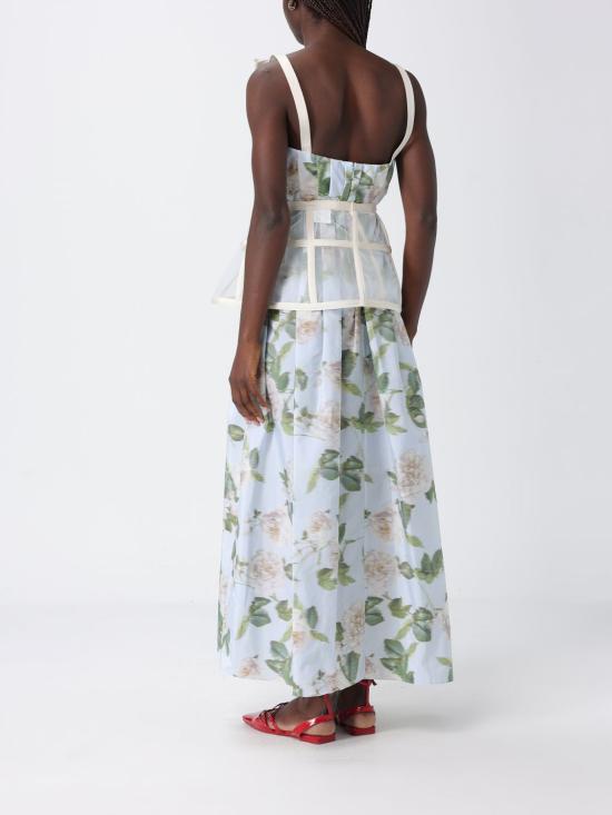 26SS 안토니오 마라스 롱 원피스 MABM351 CE7VE Gnawed Blue - ANTONIO MARRAS