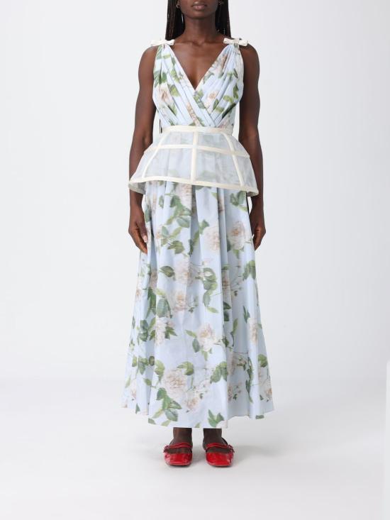 26SS 안토니오 마라스 롱 원피스 MABM351 CE7VE Gnawed Blue