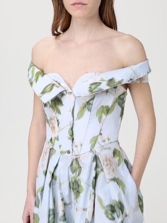 26SS 안토니오 마라스 롱 원피스 MABM358 CE7VE Gnawed Blue - ANTONIO MARRAS