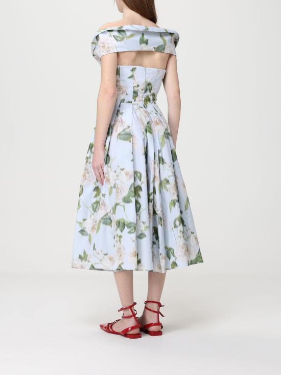 26SS 안토니오 마라스 롱 원피스 MABM358 CE7VE Gnawed Blue - ANTONIO MARRAS