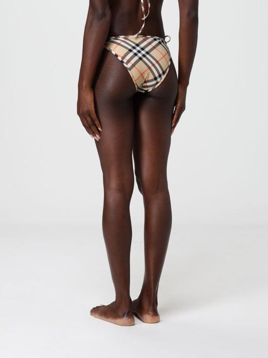 26SS 버버리 체크 비키니 브리프 8122513 Brown - BURBERRY