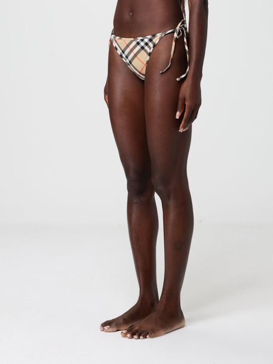 26SS 버버리 체크 비키니 브리프 8122513 Brown - BURBERRY