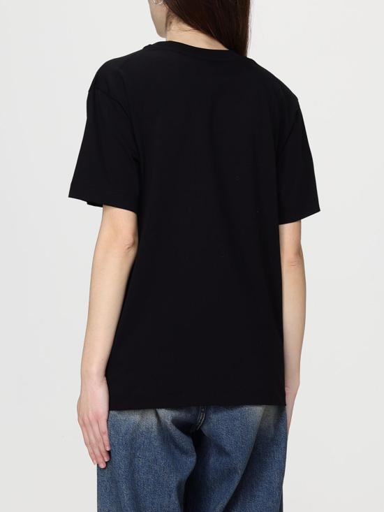 25FW 모스키노 반팔 티셔츠 0709 8236 3555 Black - MOSCHINO